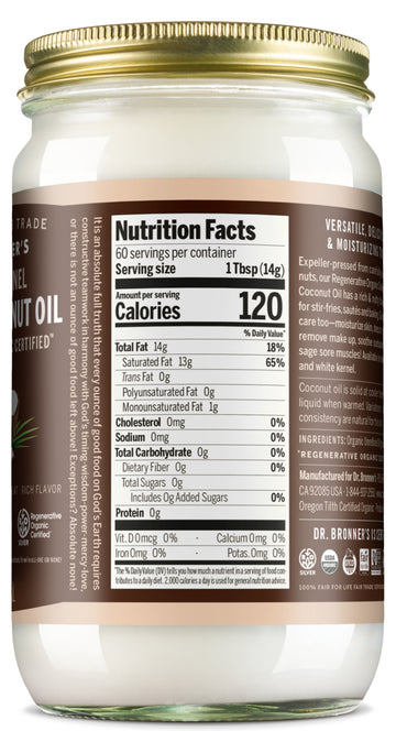 [30 oz] VIRGIN COCONUT OIL Whole Kernel