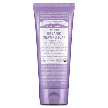 ORGANIC SHAVING SOAP Lavender [7 oz]