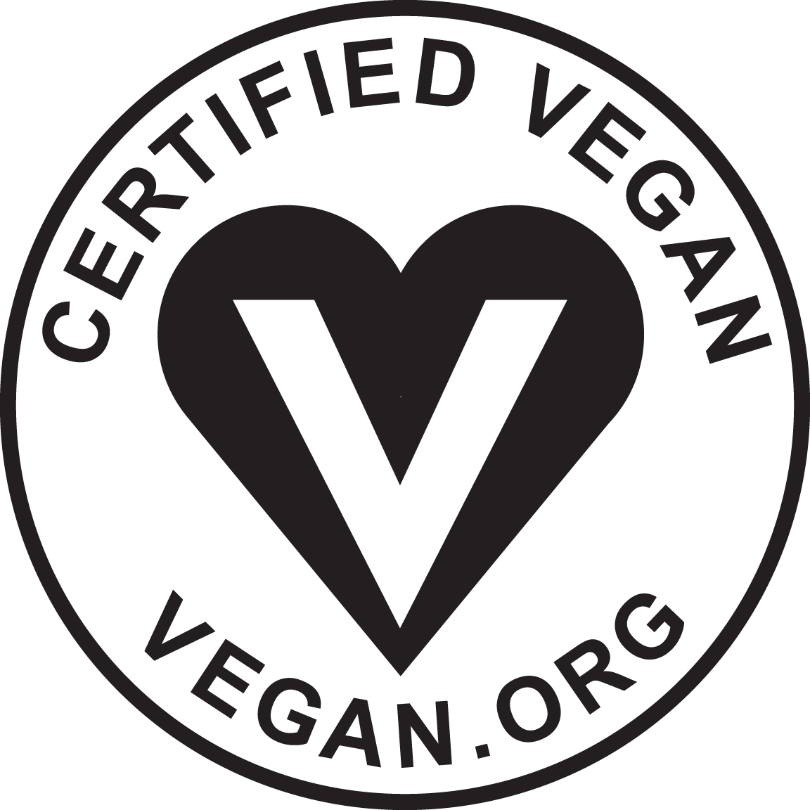 Certified vegan Certified vegan