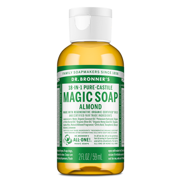 PURE-CASTILE LIQUID SOAP Almond [2 oz]